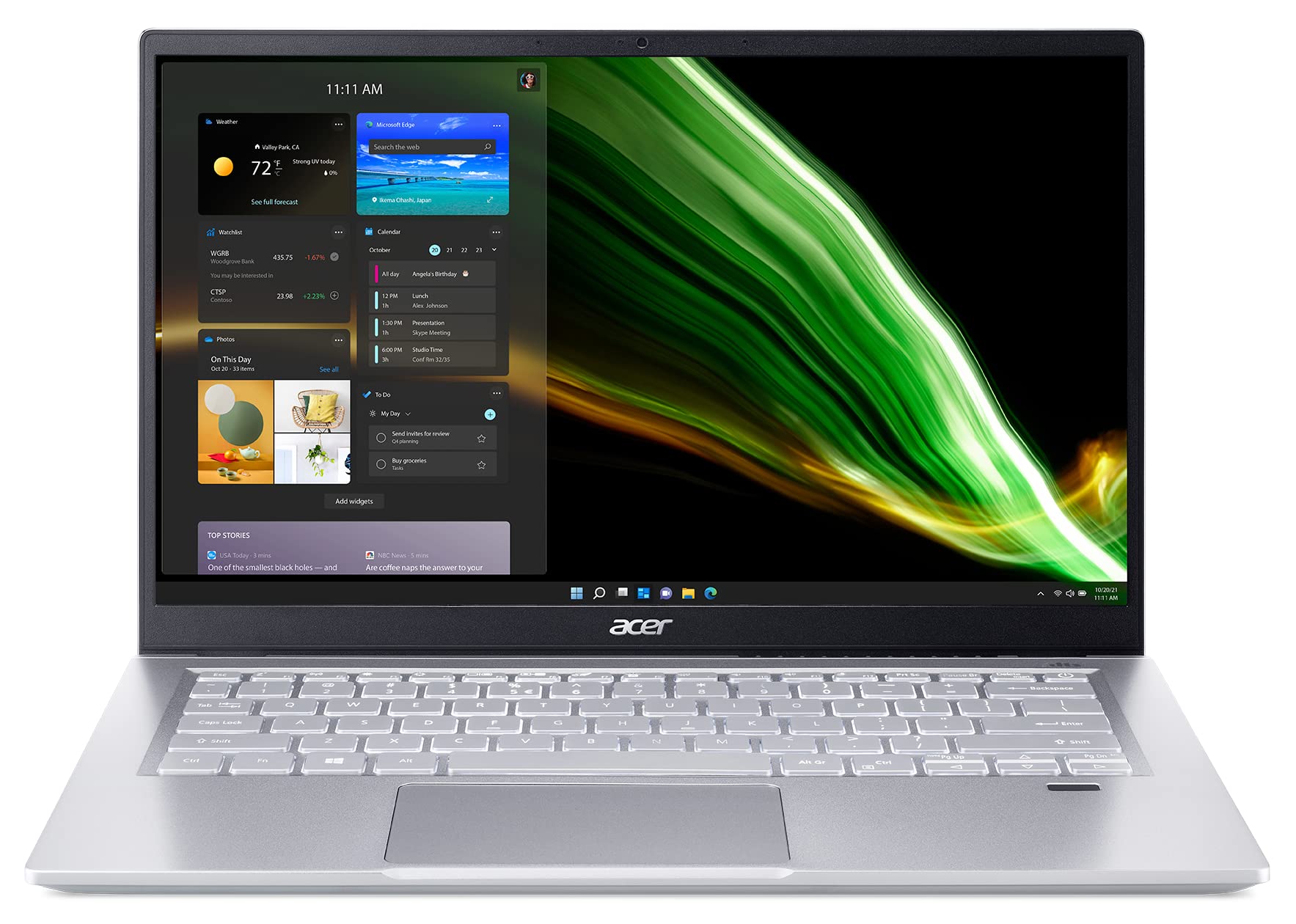 美品Acer Swift 3 SF314-511-WF58Y/S ピュアシルバー Acer Swift 3